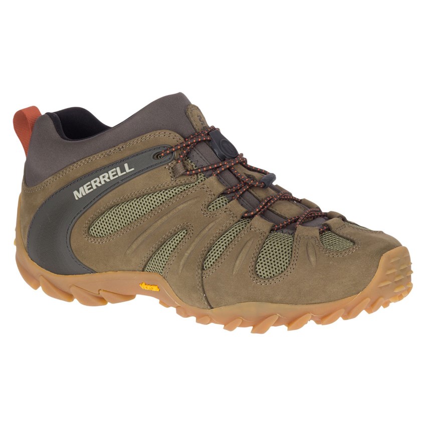 Chaussures Randonnée Merrell Chameleon 8 Stretch Vert Foncé Olive Homme | E.S.DSCF